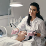 Rejuvenating facial treatment